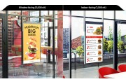 Samsung OM46N-D Display da vetrina semi-outdoor bifacciale